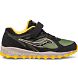 Saucony Cohesion 14 A/C Kids' Sneakers Black / Olive / Yellow | AU 833QMAZ